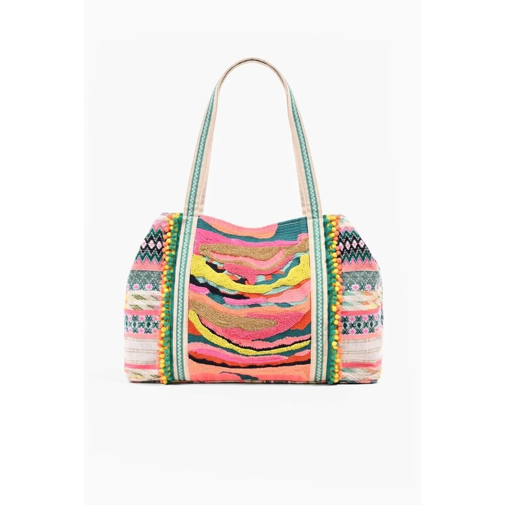 Introducing the Isabella Embellished Hand Beaded Tote